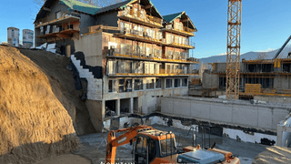 Postęp na budowie The View Mountain – grudzień 2025